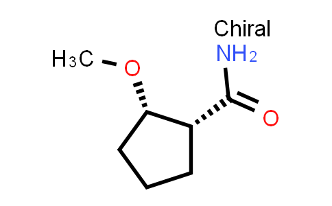 rel-(1R,2S)-2-methoxycyclopentane-1-carboxamide