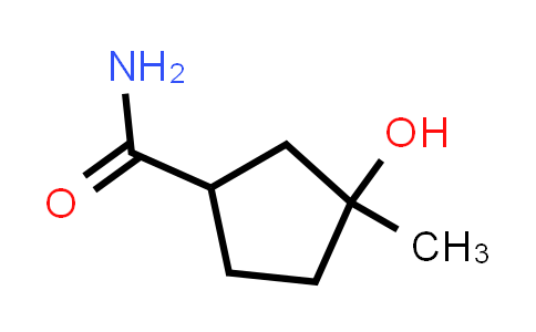 3-hydroxy-3-methylcyclopentane-1-carboxamide
