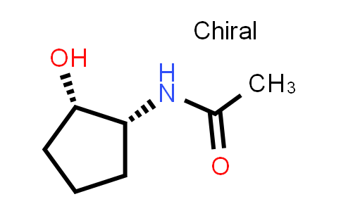 Acetamide, N-[(1R,2S)-2-hydroxycyclopentyl]-, rel-