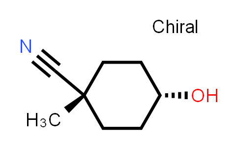cis-4-hydroxy-1-methylcyclohexane-1-carbonitrile