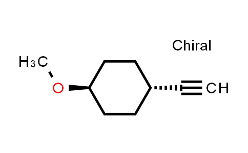 Cyclohexane, 1-ethynyl-4-methoxy-, trans-