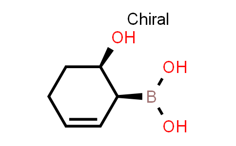 Boronic acid, B-[(1R,6S)-6-hydroxy-2-cyclohexen-1-yl]-, rel-