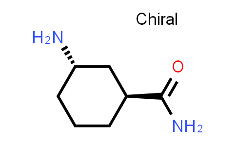 Cyclohexanecarboxamide, 3-amino-, (1R,3R)-rel-