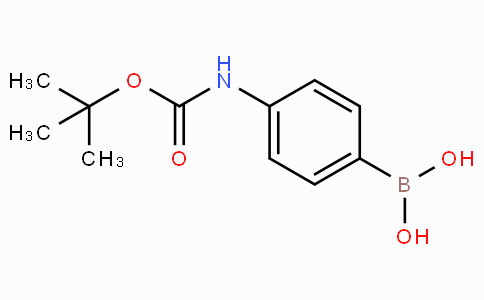 4-(N-Boc-amino)phenylboronic acid