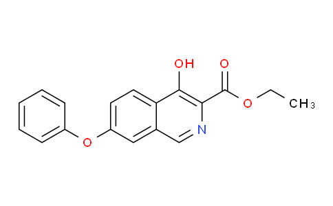ethyl 4-hydroxy-7-phenoxyisoquinoline-3-carboxylate