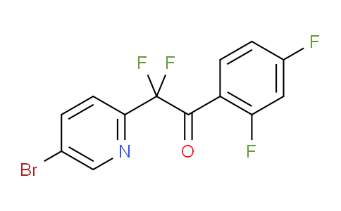 2-(5-bromopyridin-2-yl)-1-(2,4-difluorophenyl)-2,2-difluoroethanone