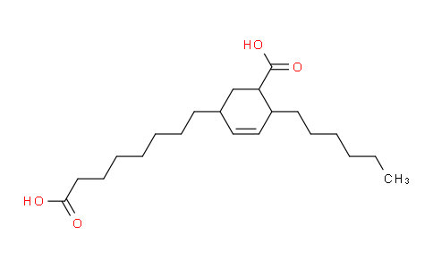 2-Cyclohexene-1-octanoic acid, 5-carboxy-4-hexyl-