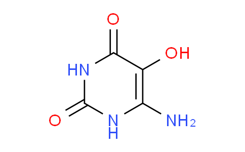 2,4(1H,3H)-Pyrimidinedione,6-amino-5-hydroxy-(9CI)