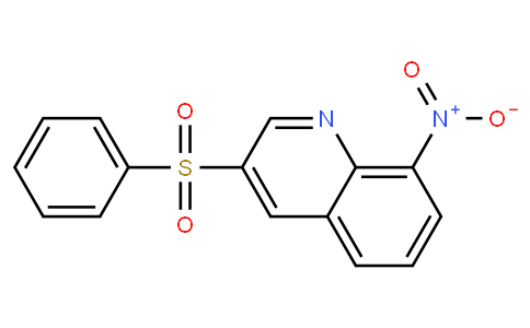 3-Benzenesulfonyl-8-nitro-quinoline