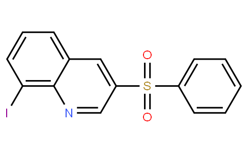 8-iodo-3-(phenylsulfonyl)quinoline