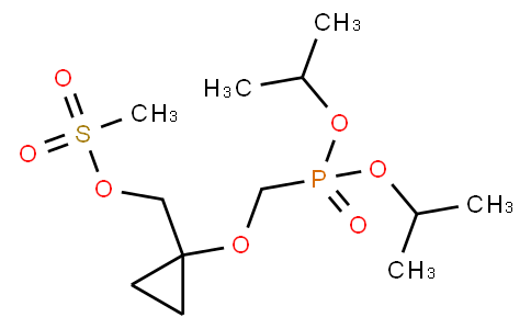 (1-((diisopropoxyphosphoryl)methoxy)cyclopropyl)methyl methanesulfonate