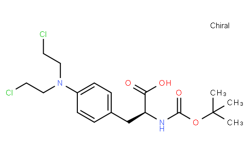 (S)-3-(4-(bis(2-chloroethyl)amino)phenyl)-2-(tert-butoxycarbonylamino)propanoic acid