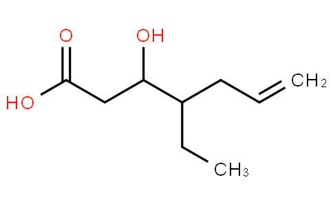 4-ethyl-3-hydroxyhept-6-enoic acid