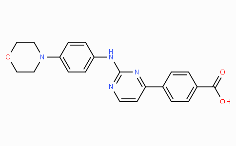 4-(2-(4-MorpholinophenylaMino)pyriMidin-4-yl)benzoic acid