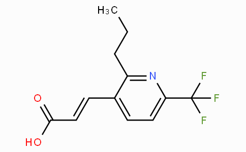 (E)-3-(2-propyl-6-(trifluoromethyl)pyridin-3-yl)acrylic acid