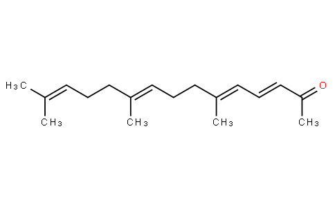 all-E 6,10,14-trimethyl-3,5,9,13-pentadecatetraen-2-one