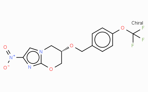 (S)-6,7-二氢-2-硝基-6-[[4-(三氟甲氧基)苯基]甲氧基]-5H-咪唑并[2,1-B][1,3]恶嗪