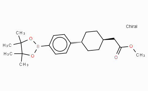 2-[(1r,4r)-4-[4-(tetraMethyl-1,3,2-dioxaborolan-2-yl)phenyl]cyclohexyl]acetate