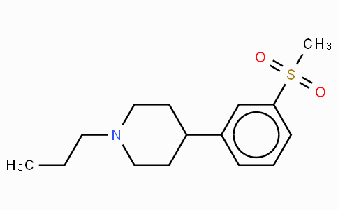 4-[3-(甲磺?；?苯基]-1-丙基哌啶