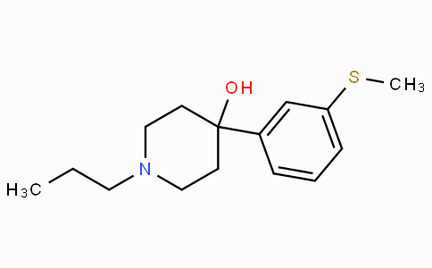 4-Hydroxy-4-(3-methylsulfanylphenyl)-1-propylpiperidine