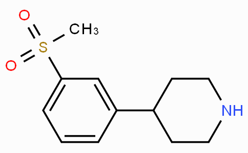 4-(3-(Methylsulfonyl)phenyl)piperidine