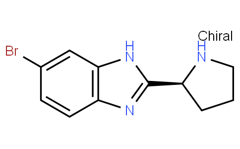 (S)-6-bromo-2-(pyrrolidin-2-yl)-1H-benzo[d]imidazole