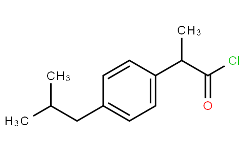 (+/-)-2-(4-isobutylphenyl)propanoyl chloride