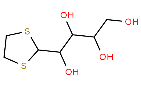 D-​Ribose, cyclic 1,​2-​ethanediyl dithioacetal (9CI)