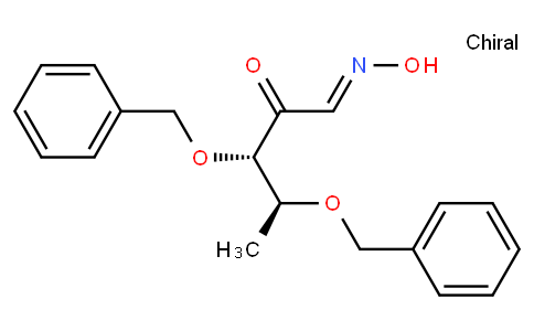 L-?erythro-?Pentos-?2-?ulose, 5-?deoxy-?3,?4-?bis-?O-?(phenylmethyl)?-?, 1-?oxime