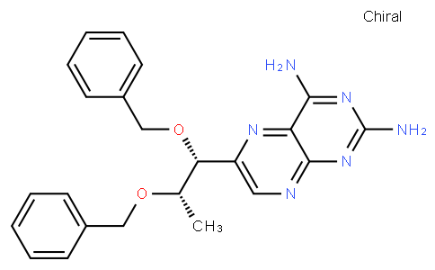 2,​4-​Pteridinediamine, 6-​[(1R,​2S)​-​1,​2-​bis(phenylmethoxy)​propyl]​-