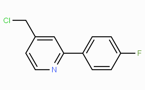 4-(Chloromethyl)-2-(4-fluorophenyl)pyridine