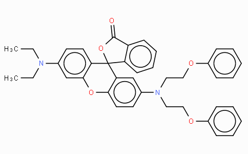 2'-[bis(2-phenoxyethyl)amino]-6'-(diethylamino)spiro[isobenzofuran-1(3H)-9'(9H)-xanthene]-3-one