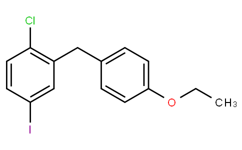 1-chloro-2-(4-ethoxybenzyl)-4-iodobenzene