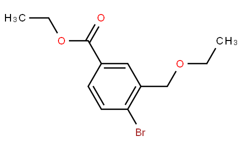 4-bromo-3-ethoxymethyl-benzoic acid ethyl ester