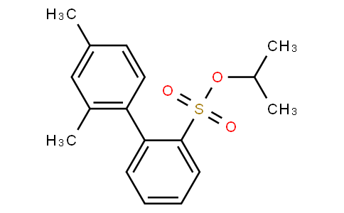 isopropyl 2',4'-dimethylbiphenyl-2-sulfonate