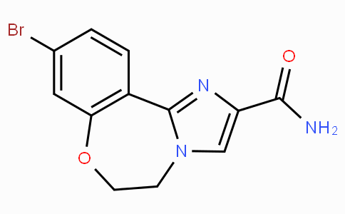 9-bromo-5,6-dihydrobenzo[f]imidazo[1,2-d][1,4]oxazepine-2-carboxamide