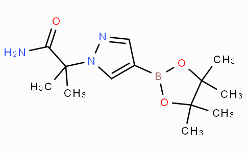 1H-Pyrazole-1-acetamide, α,α-dimethyl-4-(4,4,5,5-tetramethyl-1,3,2-dioxaborolan-2-yl)-