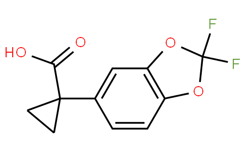 1-(2,2-difluorobenzo[d][1,3]dioxol-5-yl)cyclopropanecarboxylic acid