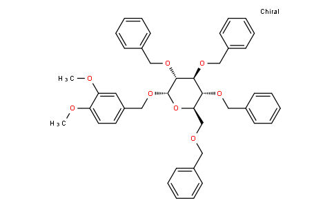3,4-dimethoxybenzyl 2,3,4,6-tetra-O-benzyl-伪-D-glucopyranoside