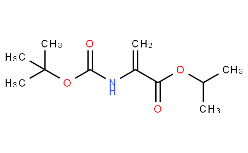 isopropyl 2-((tert-butoxycarbonyl)amino)acrylate