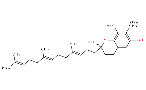 2H-1-Benzopyran-6-ol, 3,4-dihydro-2,7,8-trimethyl-2-[(3E,7E)-4,8,12-tr imethyl-3,7,11-tridecatrienyl]-, (2R)- (9CI)