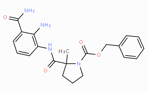 benzyl 2-(2-aMino-3-carbaMoylphenylcarbaMoyl)-2-Methylpyrrolidine-1-carboxylate
