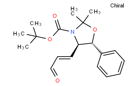 (4R,5R)-tert-butyl 2,2-dimethyl-4-((E)-3-oxoprop-1-enyl)-5-phenyloxazolidine-3-carboxylate